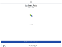 Tablet Screenshot of newdragondestin.com